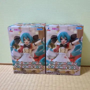 하츠네 미쿠 Christmas 2025 피규어 2체 세트 미개봉 새상품