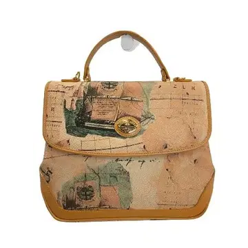 [ 고품질 ] 미켈란젤로 숄더백 2way 로고 금장 장식 핸드백