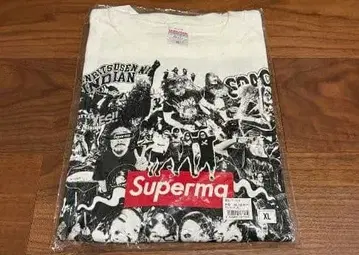 맥시멈 더 호르몬 티셔츠 새상품 XL 사이즈 화이트