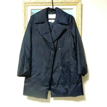 [ 새상품급 ] 자유구 다운 블랙 하프 코트