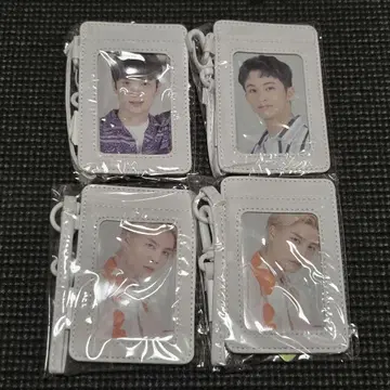 NCT 127 포토 카드 포함 패스 케이스 4개 세트