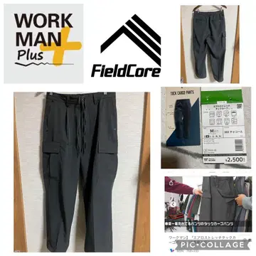 워크맨 플러스 에어로 스트레치 턱 카고 MIX 차콜 M