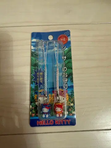 헬로키티 스트랩 2개 세트 시사