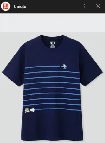 록맨 유니클로 T셔츠 2장 세트