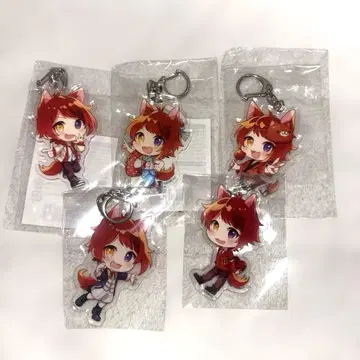 스토푸리 리이누 군 아크릴 키링 5개