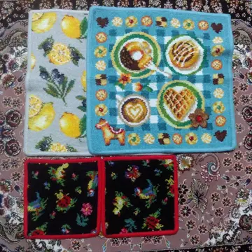 [ B급 재구매 고객 팔로워 한정판 ] 페이러 손수건 4개