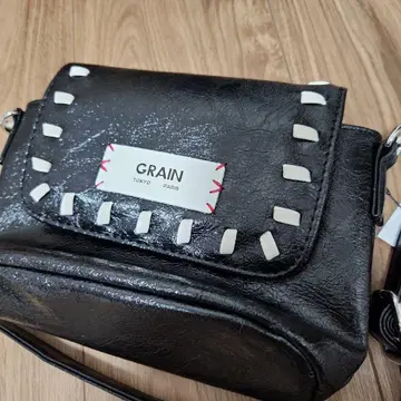 GRAIN 블랙 숄더백