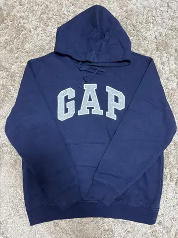 GAP 네이비 후드 부착 후드티 M 사이즈