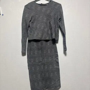 ZARA 그레이 셋업 S 사이즈