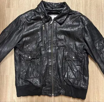 WILSONS LEATHER 블랙 가죽 자켓 XL