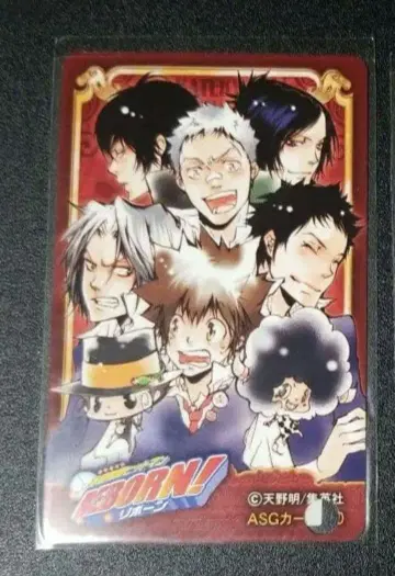 ASG 카드 애니메이트 사용 완료 가정교사 히트맨 REBORN! 1장