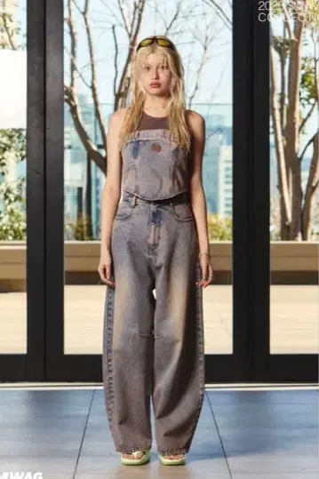 JIMWAG denim pants PINK