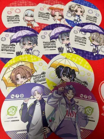 에이트리 애니메이트 카페 코스터 세트