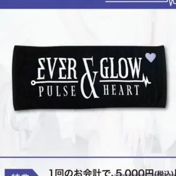 EVERGLOW 굿즈 타월