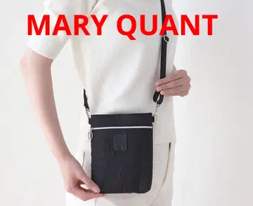 [ 새상품 ] 마리퀀트 MARY QUANT 숄더 파우치 블랙