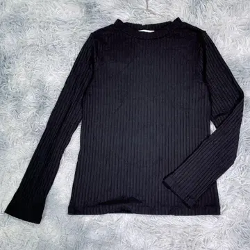 [ 40 ] 긴팔T셔츠 롱T 블랙 얇은 소재 여성용 빅 사이즈