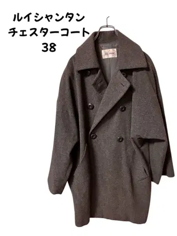 [ 새상품급 ] 루이샤통 체스터 코트 38 그레이
