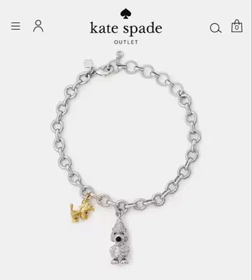 [ 완판템 ] 케이트 스페이드 콜라보 스누피 팔찌