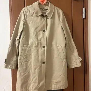 무인양품 MUJI 베이지 코트 L 사이즈 심플 스텐칼라 코트