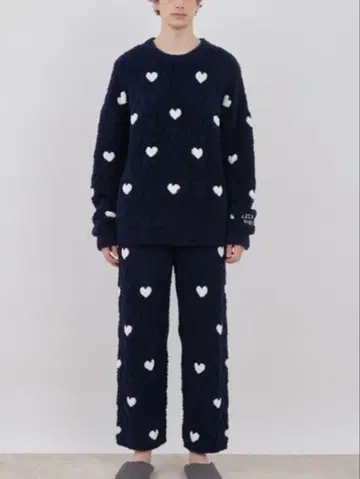 젤라또피케 Holiday 하트 자카드 풀오버