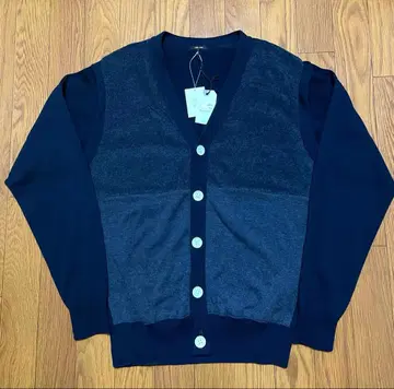 덴함 DENHAM 네이비 V넥 가디건
