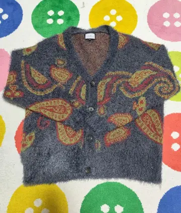 ciao 페이즐리 무늬 가디건 F 사이즈