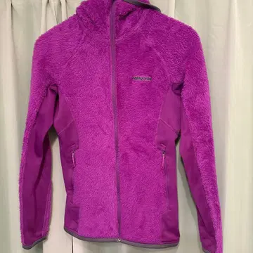 patagonia 플리스 자켓 여성용 S 보라색