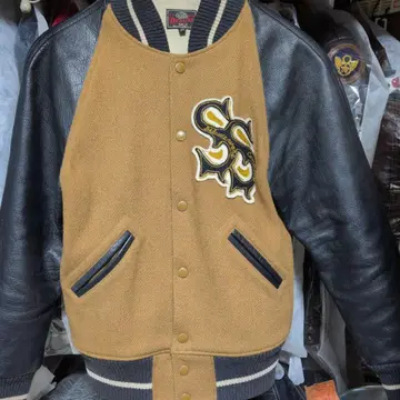 디럭스웨어 Deluxe Ware 바시티 자켓 사이즈 36 극상품 아메카지