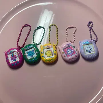 컬러풀 캐릭터 스트랩 세트