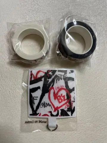 B'z FYOP 가챠 폰탭 마스킹 테이프 2종