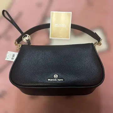 MICHAEL KORS 블랙 가죽 숄더백
