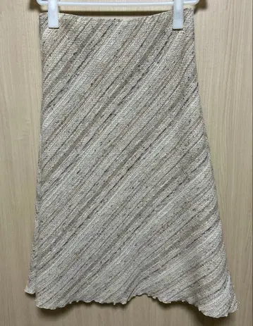 에네스베 니트 플레어 스커트