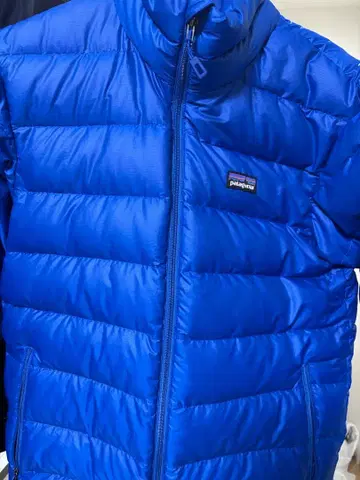 patagonia 다운 자켓 남성용 S 파랑