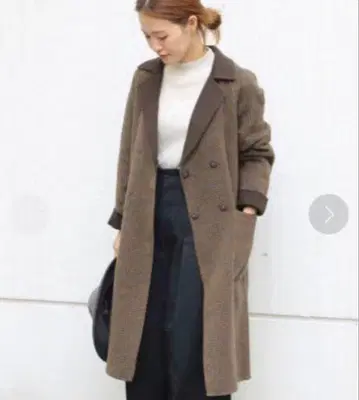 저널 스탠다드 레리움 에어리 울 리버서블 코트