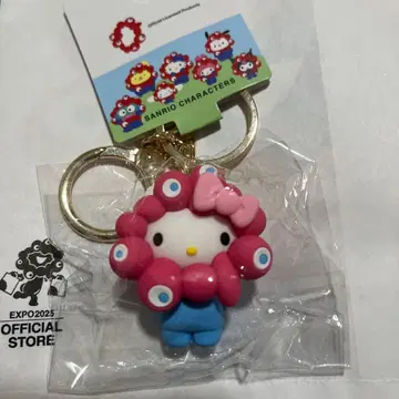 미야쿠미야쿠 산리오 입체 키링 키티 파스텔 만박 EXPO2025
