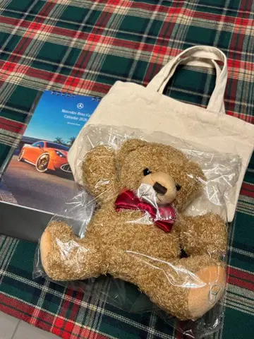 벤츠 테디베어와 토트백 달력 포함