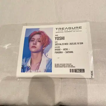 TREASURE YOSHI 이벤트 라벨