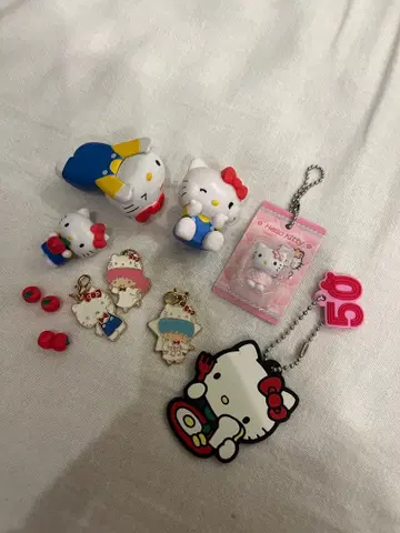 헬로키티 키링 마스코트 세트 8개