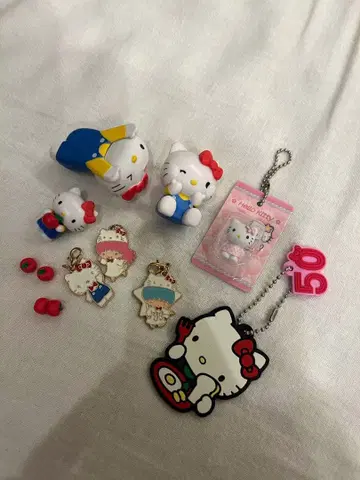 헬로키티 키링 마스코트 세트 8개