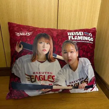 헤이세이 플라밍고 x 라쿠텐 이글스 쿠션