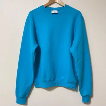 구제 의류 챔피온 트레이닝복 맨투맨 틸 스카이블루