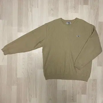 BAYFLOW 베이지 크루넥 스웨터 사이즈 3