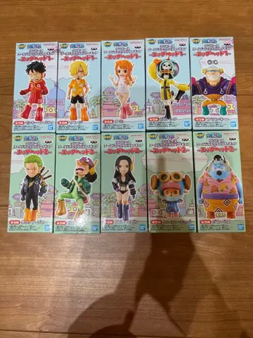 원피스 월드 컬렉션 에그헤드 밀짚모자 일당 피규어