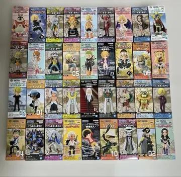 원피스 월드 콜렉터블 피규어 36점 일괄 익명 배송