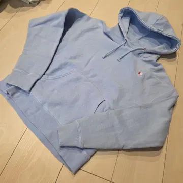 Champion 리버스 위브 후드티 라이트 블루