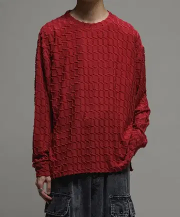 CASPER JOHN 프린지 롱T X-SMALL