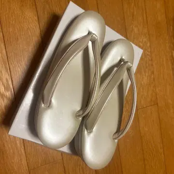 아이보리 조리 L 사이즈 합성 피혁