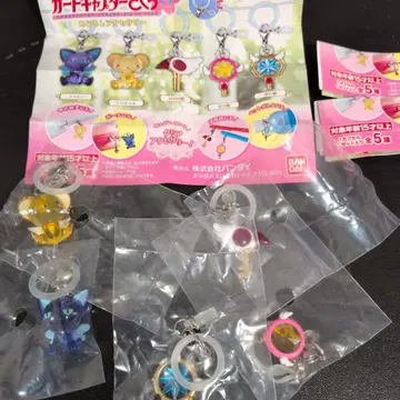 카드캡터 사쿠라 메지루시 액세서리 전 5종 풀 컴프