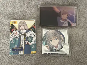 FGO 오베론 아크릴 블록 A.B-T.C 카드 캔뱃지