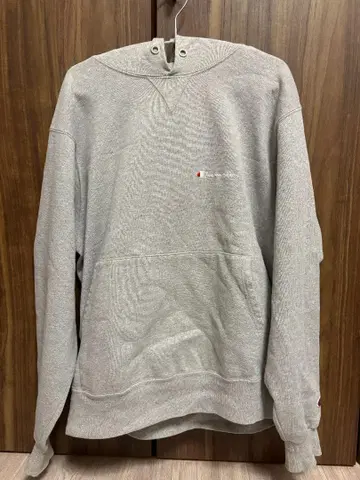 Champion 90s 후디 M 그레이 Made in USA